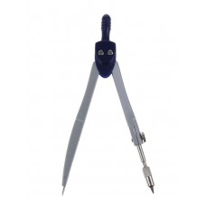 Циркуль металлический 120 мм., в пластиковом тубусе, Calligrata